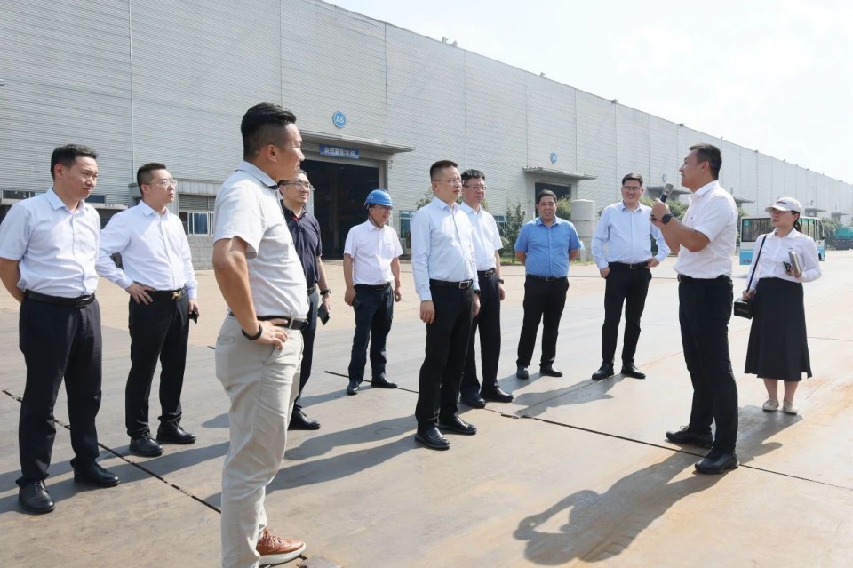 共商合作,建华控股有限公司董事长汪贵华到访山河智能